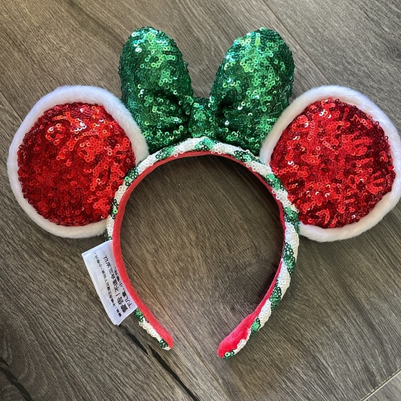 Disney Accessories Disney Parks Christmas Ears Disneyland Minnie
